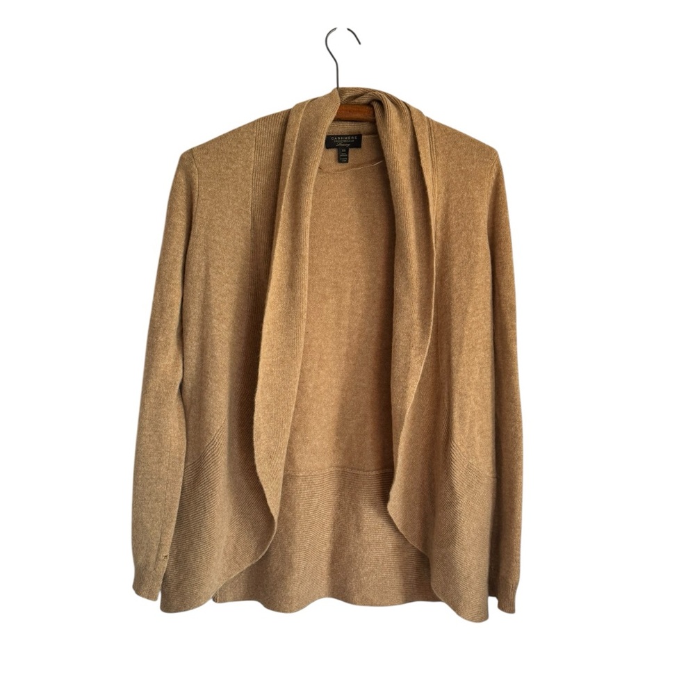 Charter Club Women's 100% Cashmere Open-Front Cardigan size XS